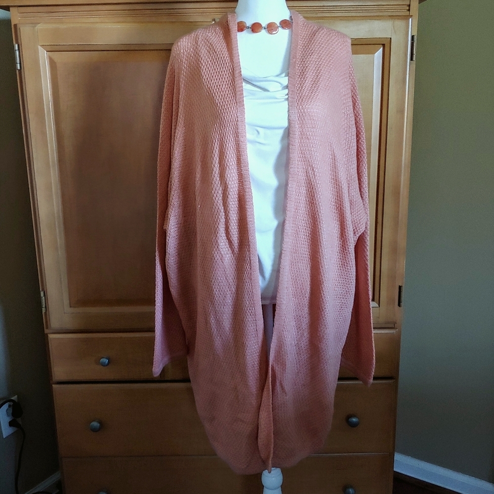 mittoshop Waffle Cocoon Cardigan